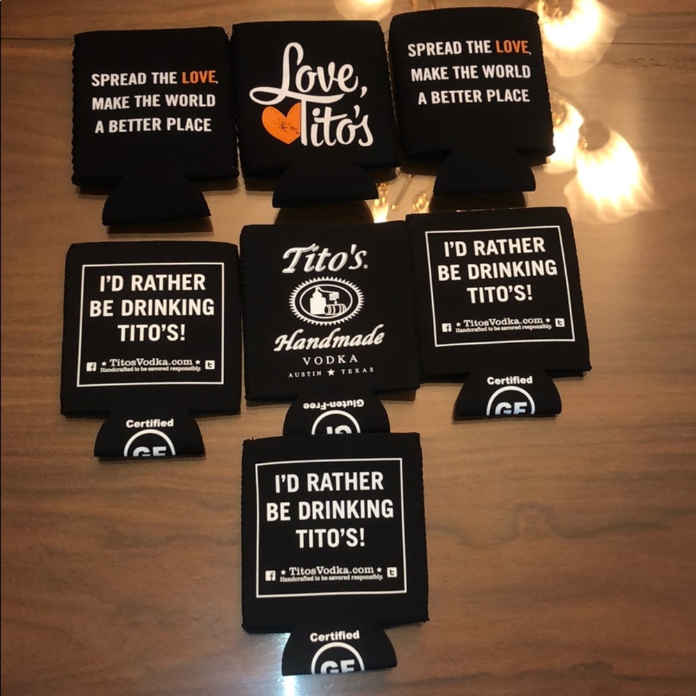 Tito’s coozies Lot